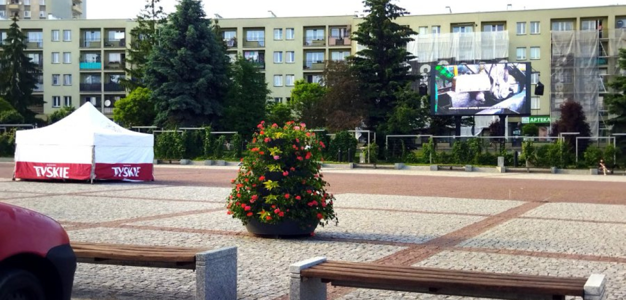 Strefa kibica zaczyna działać na placu Tysiąclecia w Chrzanowie
