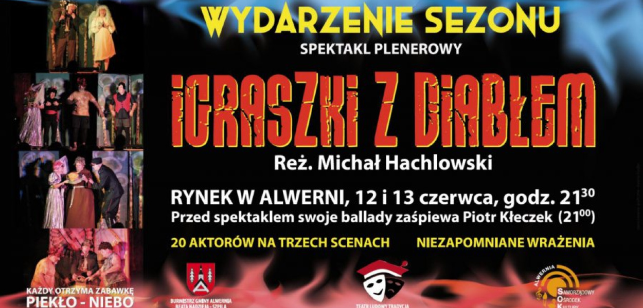 Teatr Tradycja zaprasza na Rynek w Alwerni