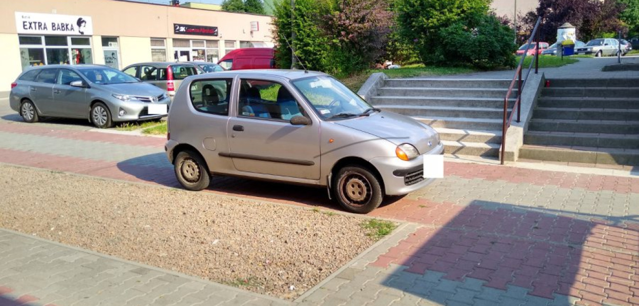 Seicento na pasażu handlowym na osiedlu Północ w Chrzanowie