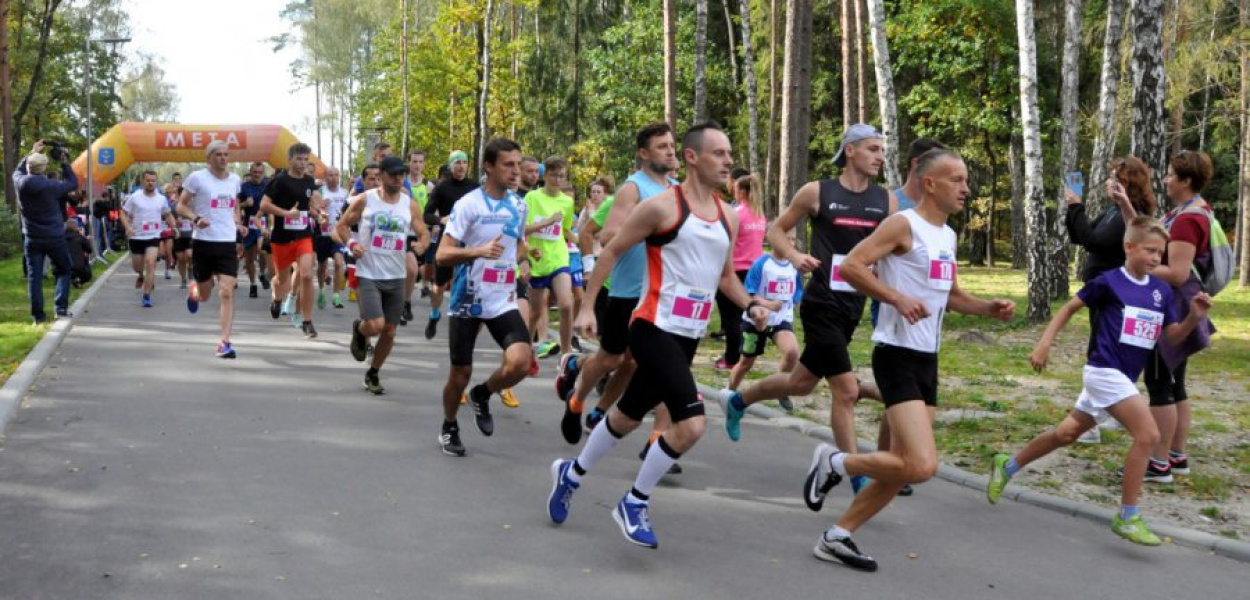 Podczas Chechło Run w 2019 r.