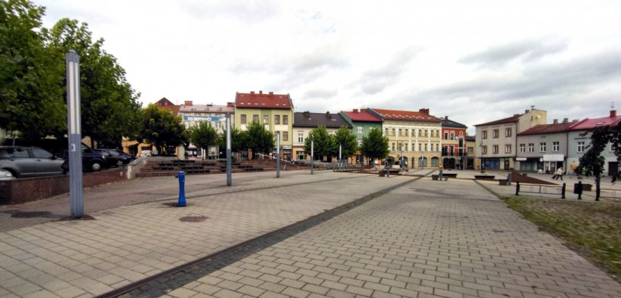 Rynek w Chrzanowie w nowej odsłonie powinien być gotowy w przyszłym roku