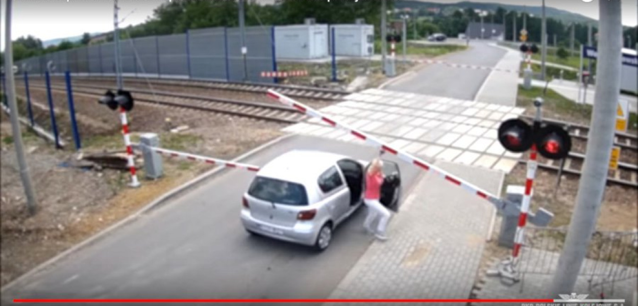 Screen z filmiku zaprezentowanego przez PKP PLK S.A.