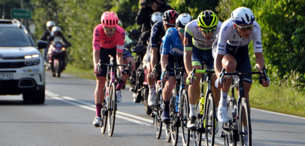 W tym roku uczestnicy Tour de Pologne jechali m.in. przez gminę Alwernia