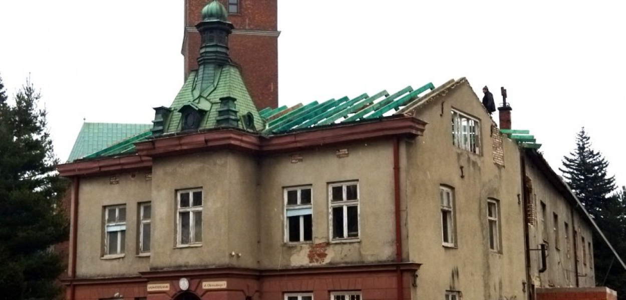Remonty w trzebińskim klasztorze salwatorianów