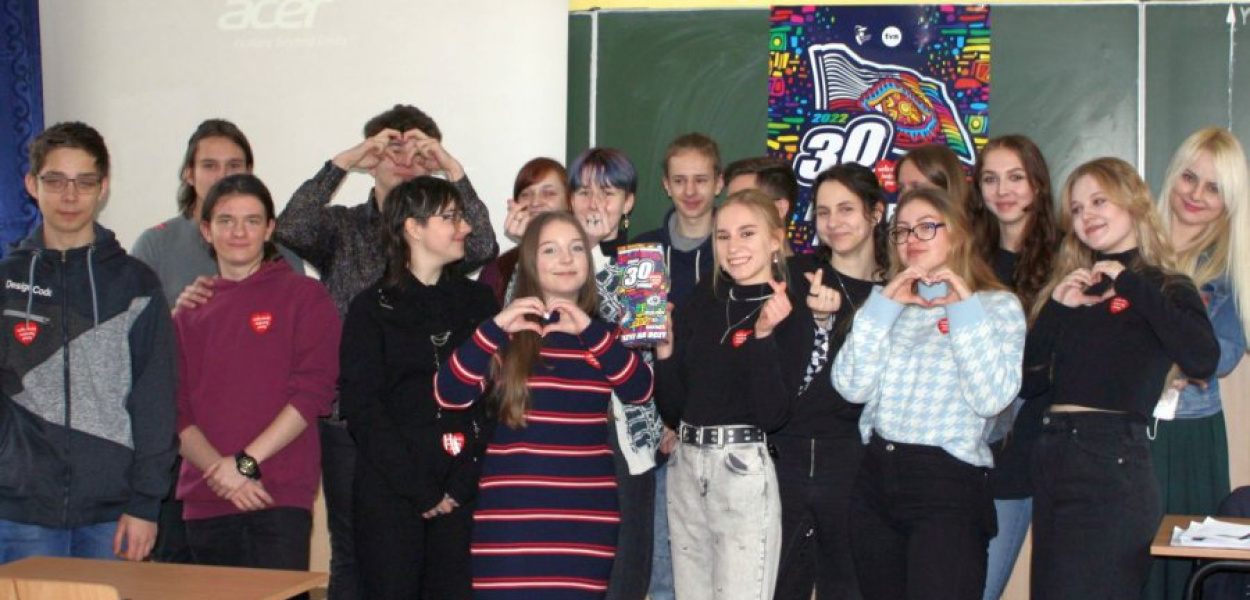 Uczestnicy licytacji, fot udostępnione przez Anetę Solińską