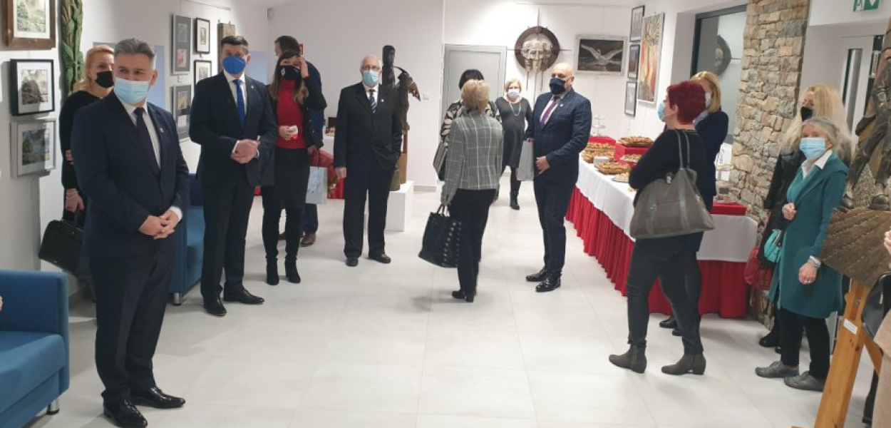 Podczas otwarcia krzeszowickiej biblioteki