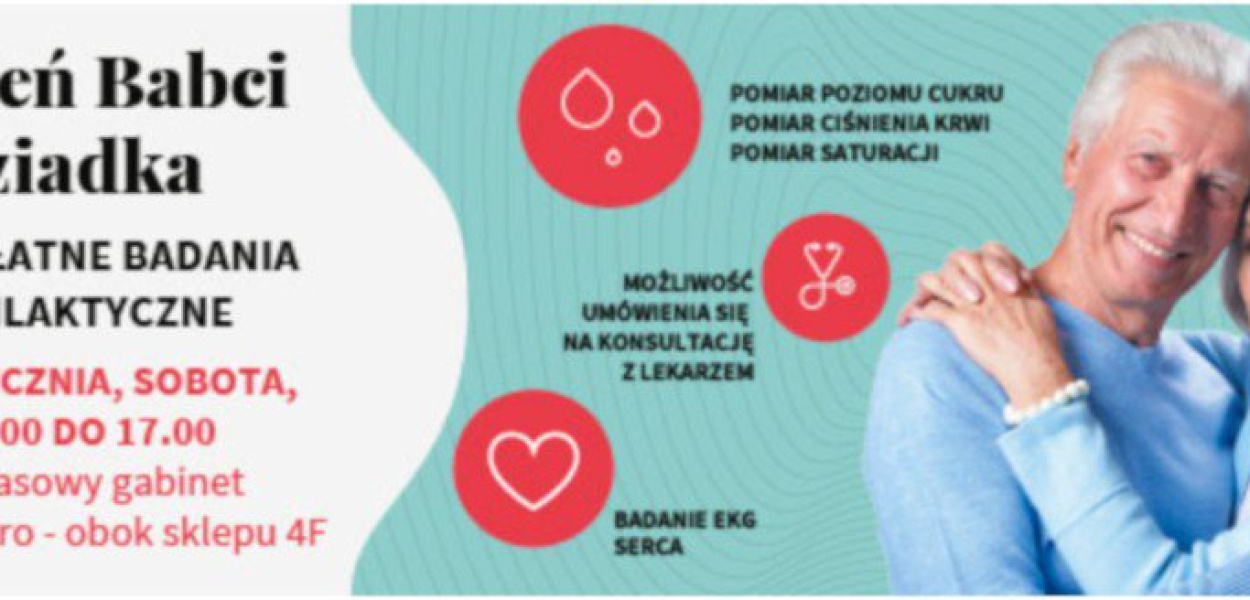 W sobotę seniorzy mogą bezpłatnie się przebadać