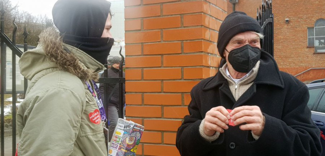 Trwa zbiórka pod kościołem Matki Bożej Różańcowej w Chrzanowie