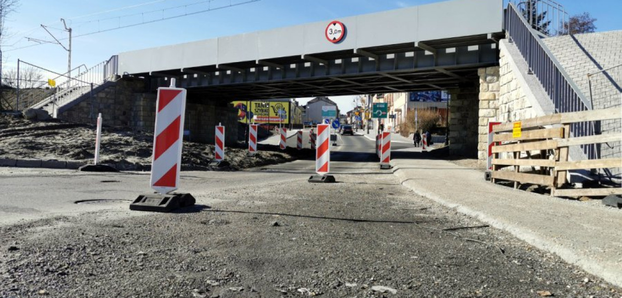 Wiadukt kolejowy nad ul. Krakowską w Chrzanowie