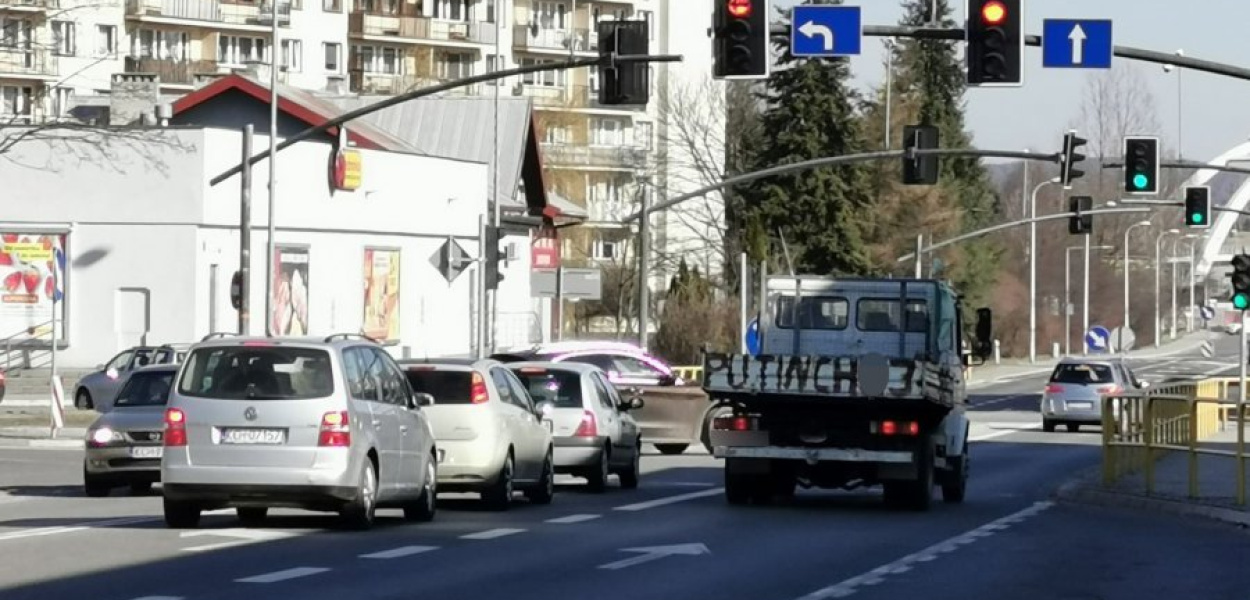 Taki samochód przejechał w środę ul. Trzebińską w Chrzanowie