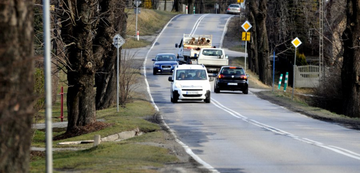 Ruchliwa ul. Sobieskiego w Płazie