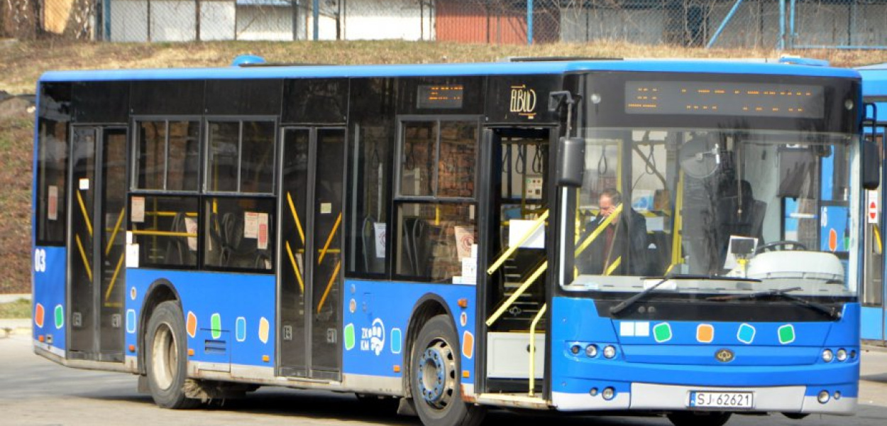 Autobus kursujący na liniach ZKKM Chrzanów