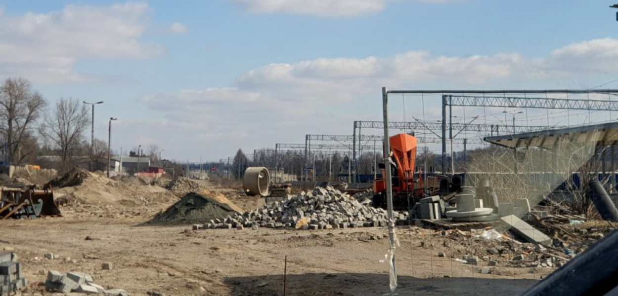 Nieopodal PArk&amp;Ride w Krzeszowicach powstaje jeszcze jeden parking