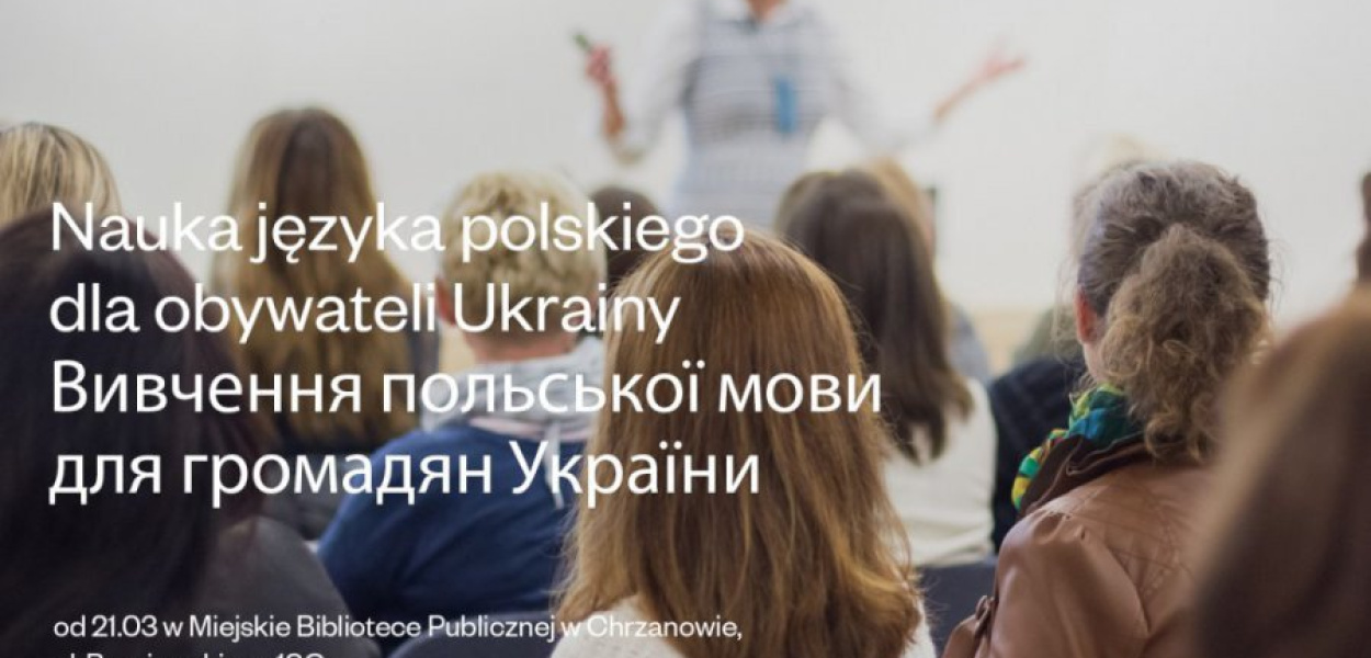 Chrzanowska biblioteka prowadzi darmowe zajęcia z j. polskiego