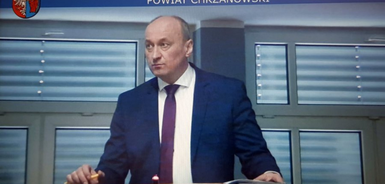 Dyrektor szpitala Artur Baranowski
