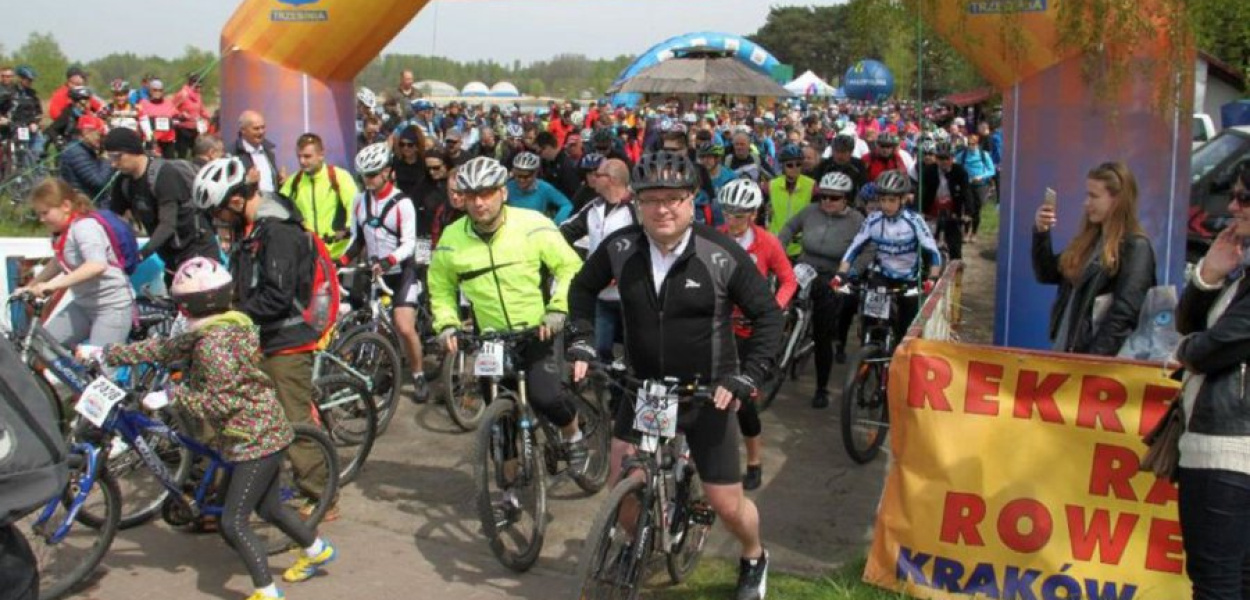 W 2016 roku z Kryspinowa do Trzebini pojechało 2 tysiące cyklistów