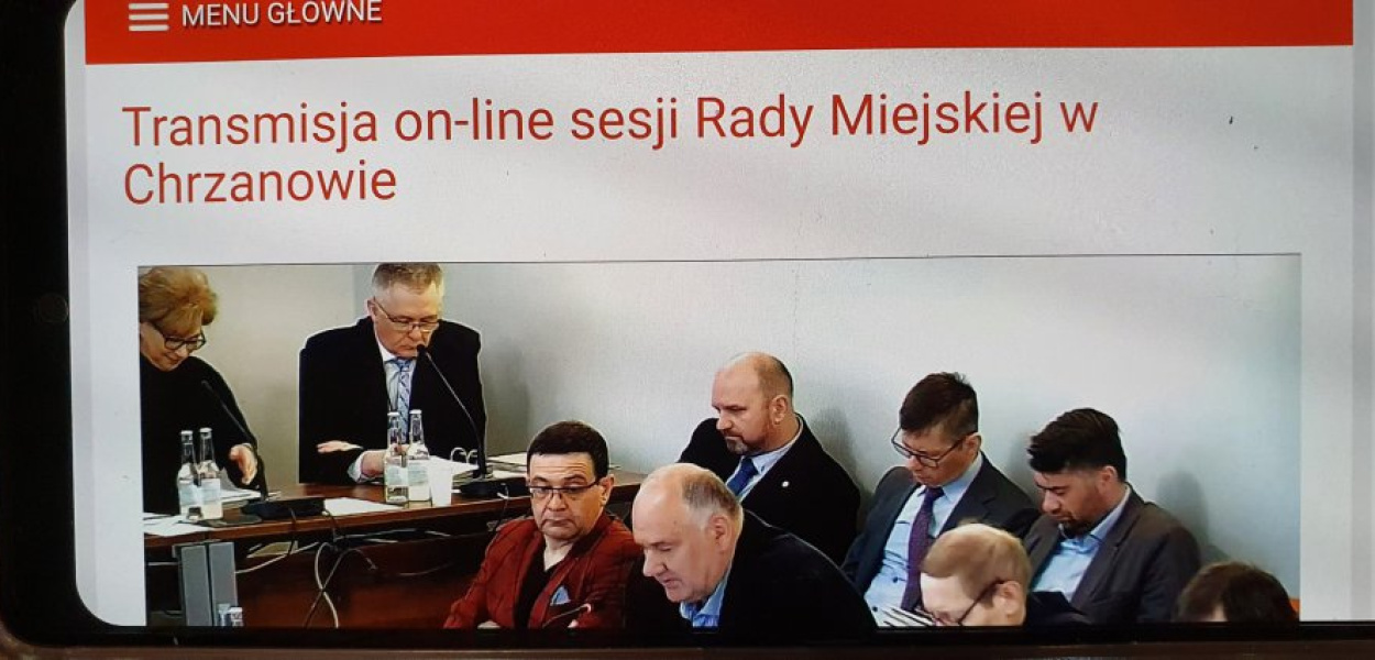 Obrady Rady Miejskiej w Chrzanowie