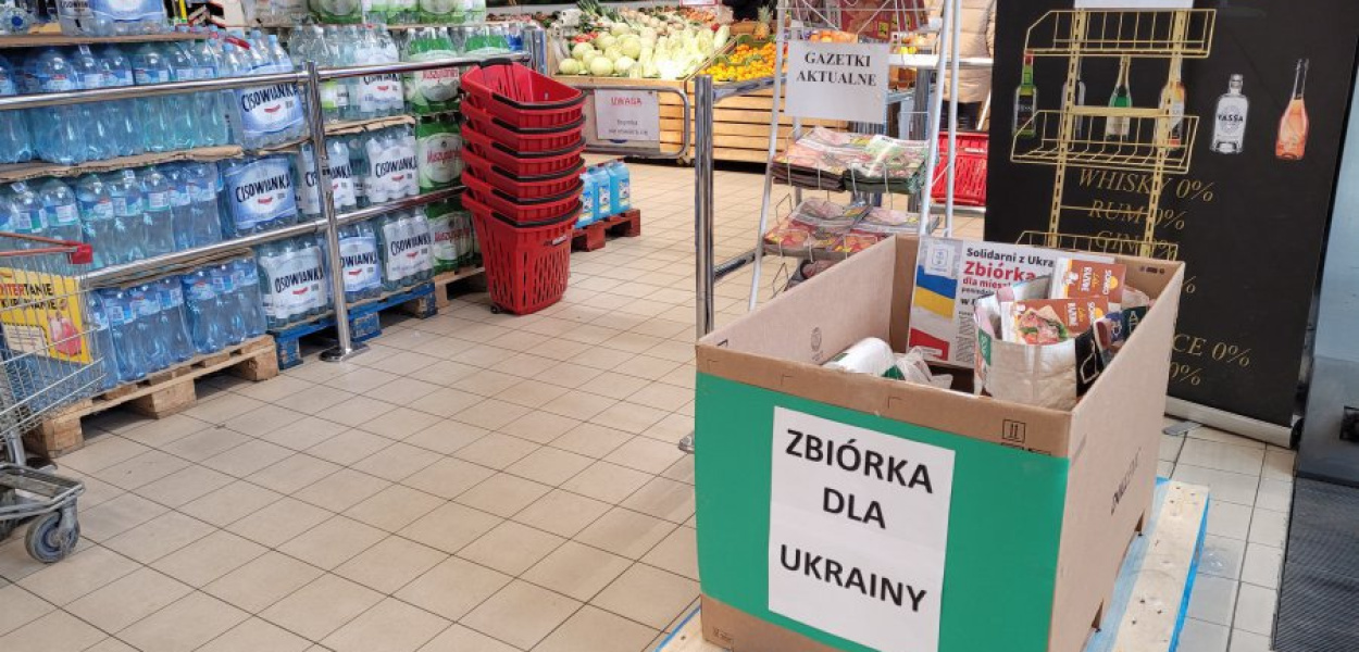 W Trzebini dary są przyjmowane w Intermarche