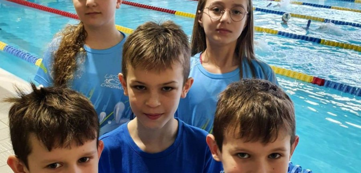 Reprezentanci Chrzanowa na basenie w Krakowie, fot. Facebook