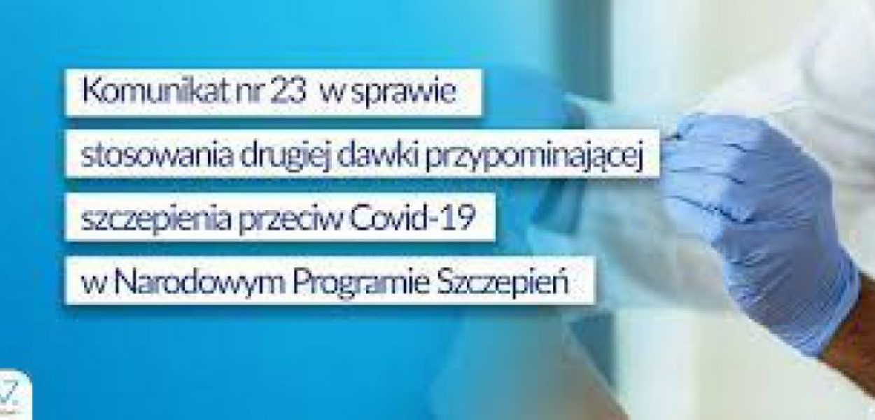 Druga dawka przypominająca dla seniorów 80+