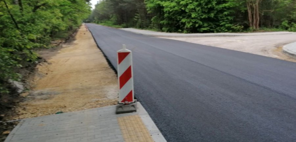 W ubiegłym roku droga rowerowa powstała przy ulicy Powstańców Styczniowych w Chrzanowie, fot. archiwum