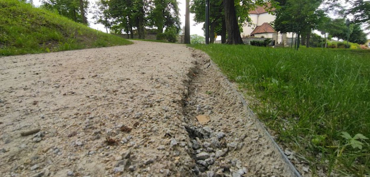 Park na osiedlu Kościelec w Chrzanowie