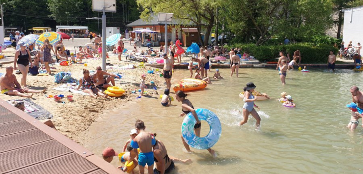 Niedzielne przedpołudnie nad Balatonem