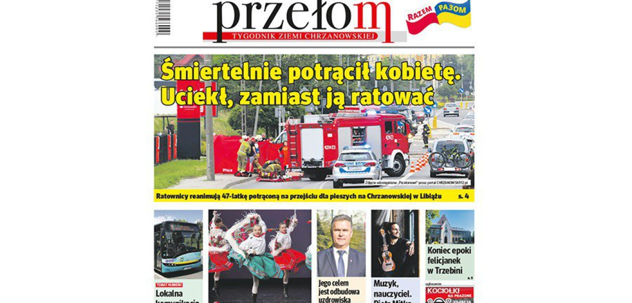 Nowy numer tygodnika &quot;Przełom&quot; jest gotowy do czytania!