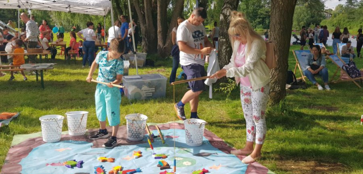 Podczas czterogodzinnej imprezy nie brakowało konkursów i zabaw