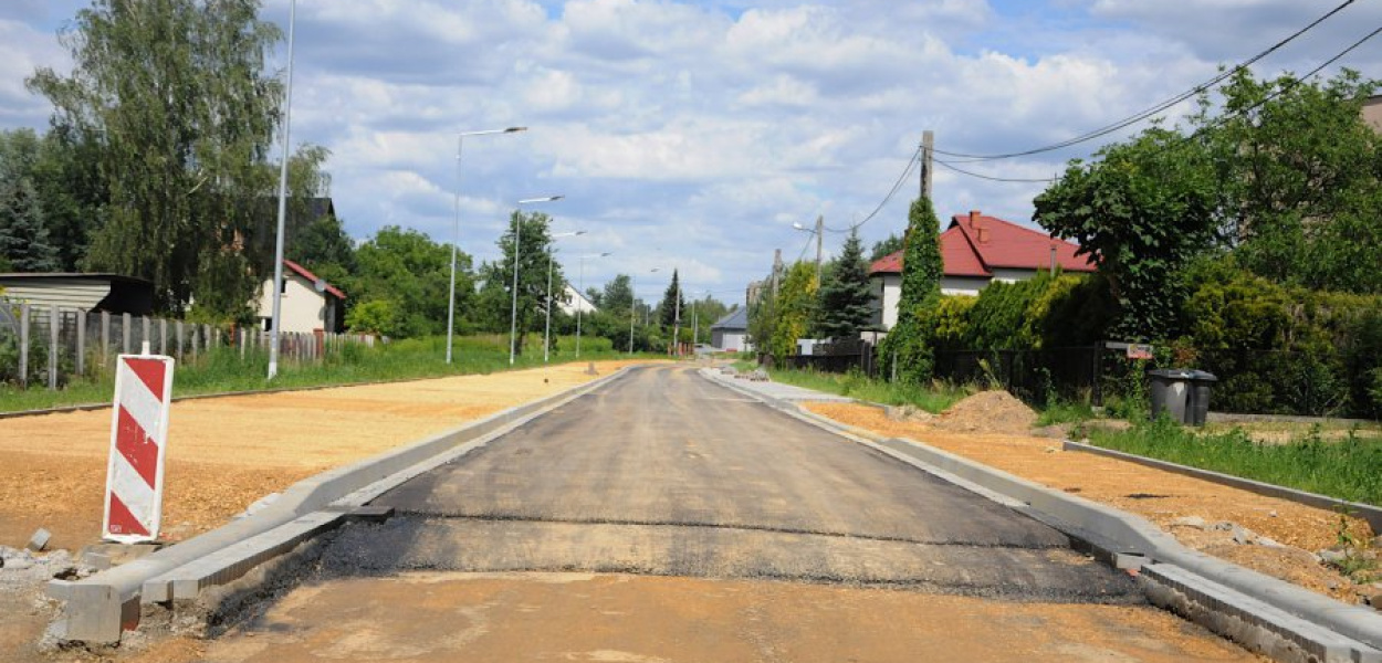 Budowa ul. Podleśnej w Chrzanowie