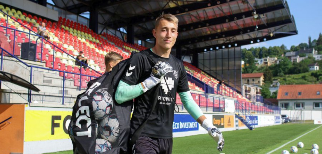 Patryk Szczuka, fot. udostępnione przez GKS Katowice