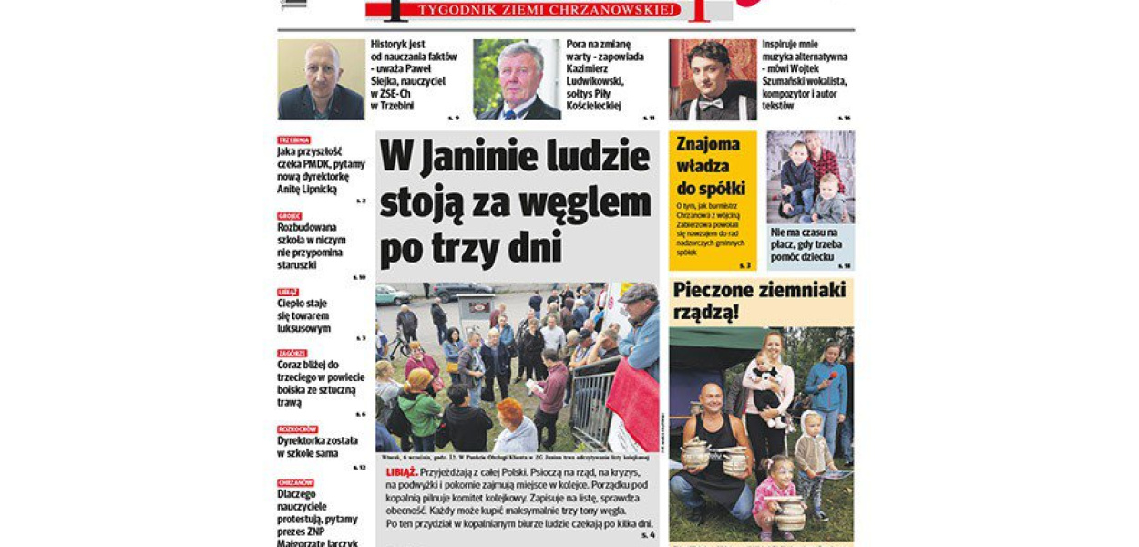 Okładka tygodnika &quot;Przełom&quot; z 7 września 2022