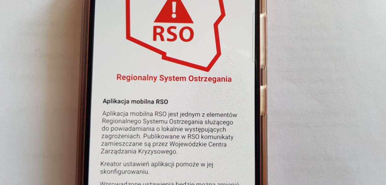 Aplikacja RSO działa od dawna, ale jest malo popularna