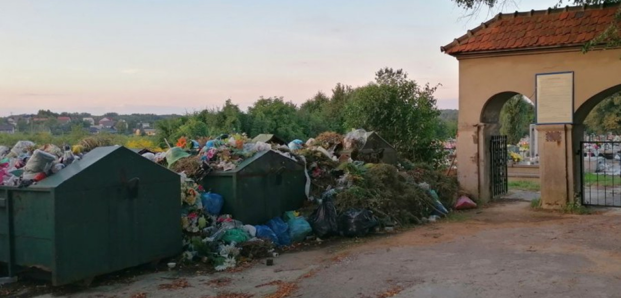 Odpady od dawna nie są wywożone