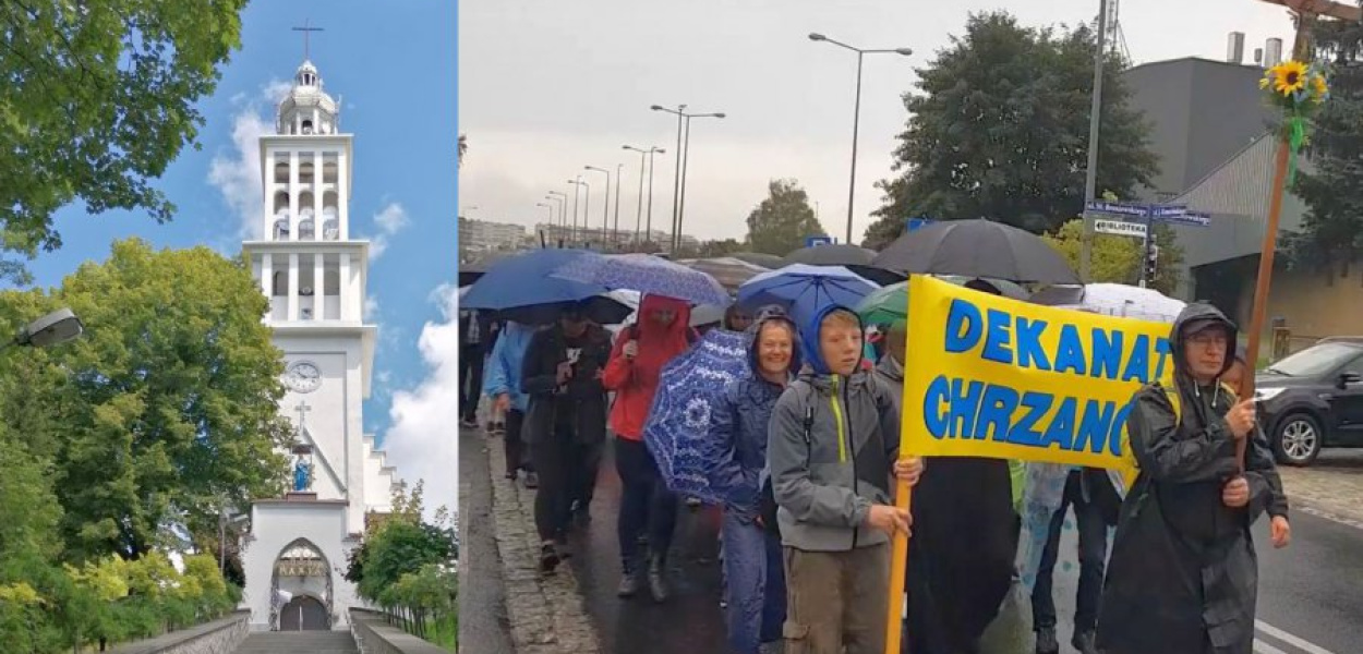 Pielgrzymi z dekanatu chrzanowskiego poszli do Płok w sobotni ranek