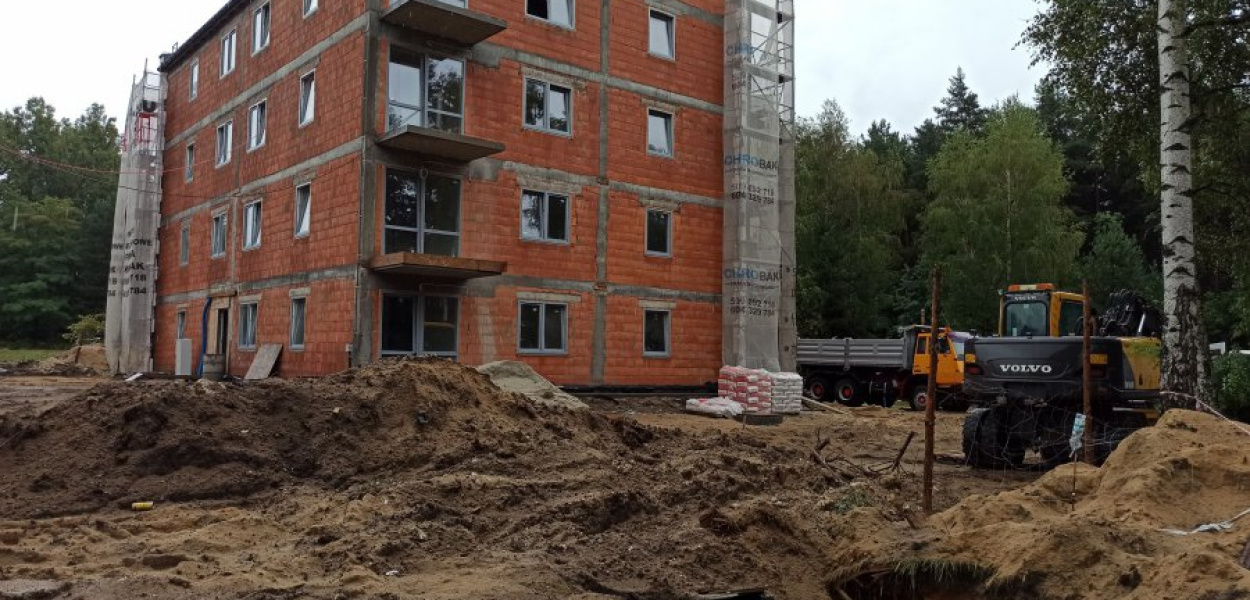Nowy blok na os. Gaj w Trzebini. Fot. NF