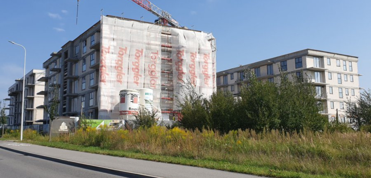 Nowe bloki w Krzeszowicach