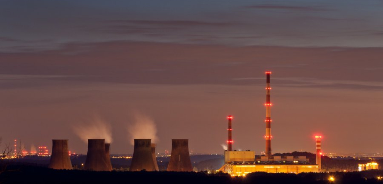 Elektrownia Siersza w Trzebini w obiektywie Piotra Kłeczka z naszej facebookowej grupy „PRZEŁOMowe Kadry&quot;