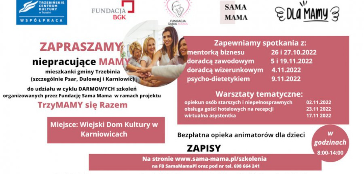 Fundacja zaprasza samotne mamy na warsztaty
