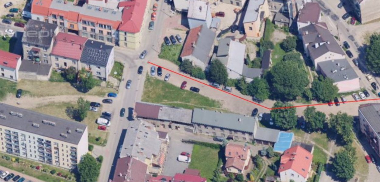 Nowa droga ma połączyć ul. Kadłubek z ul. 29 Listopada w Chrzanowie. Zdjęcie pochodzi ze strony Urzędu Miejskiego w Chrzanowie (Chrzanów w 3D)