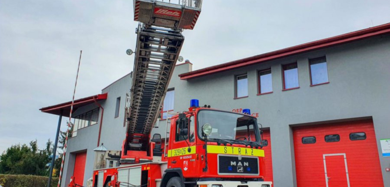 Nowy wóz OSP Krzeszowice. FOT. OSP Krzeszowice