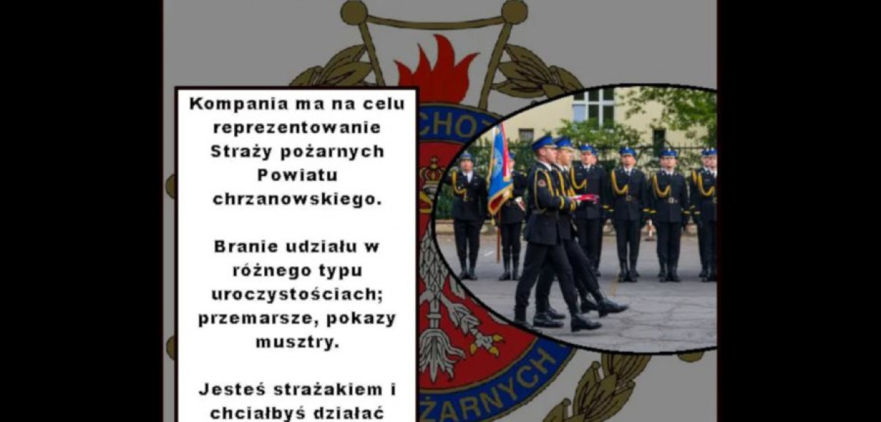 Strażacy ochotnicy zachęcają do wspólnego utworzenia kompanii reprezentacyjnej powiatu chrzanowskiego