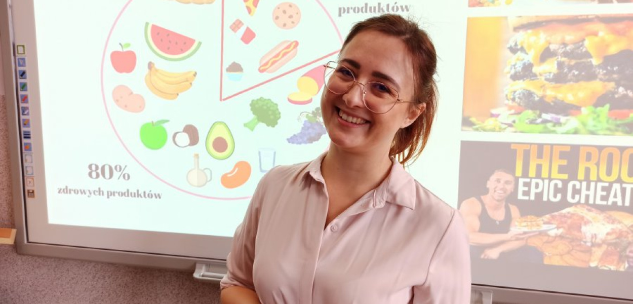 Dietetyczka kliniczna ze Szpitala Powiatowego w Chrzanowie - Dominika Bierca-Galos. Fot. NF