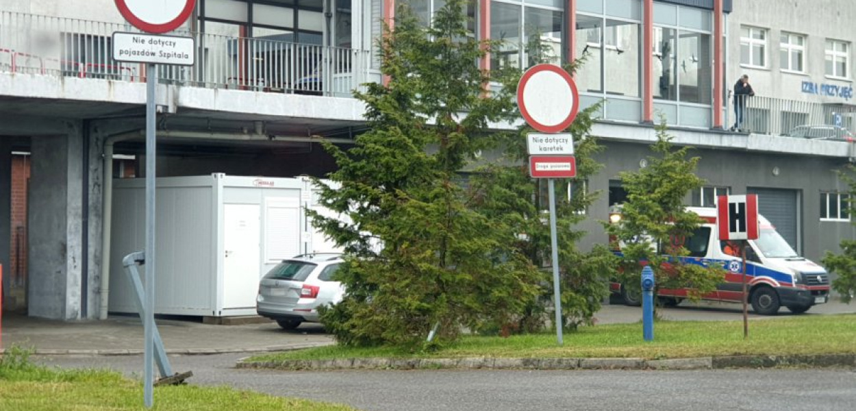 Pomieszczenia chrzanowskiego pogotowia ratunkowego znajdują się pod szpitalnym oddziałem ratunkowym
