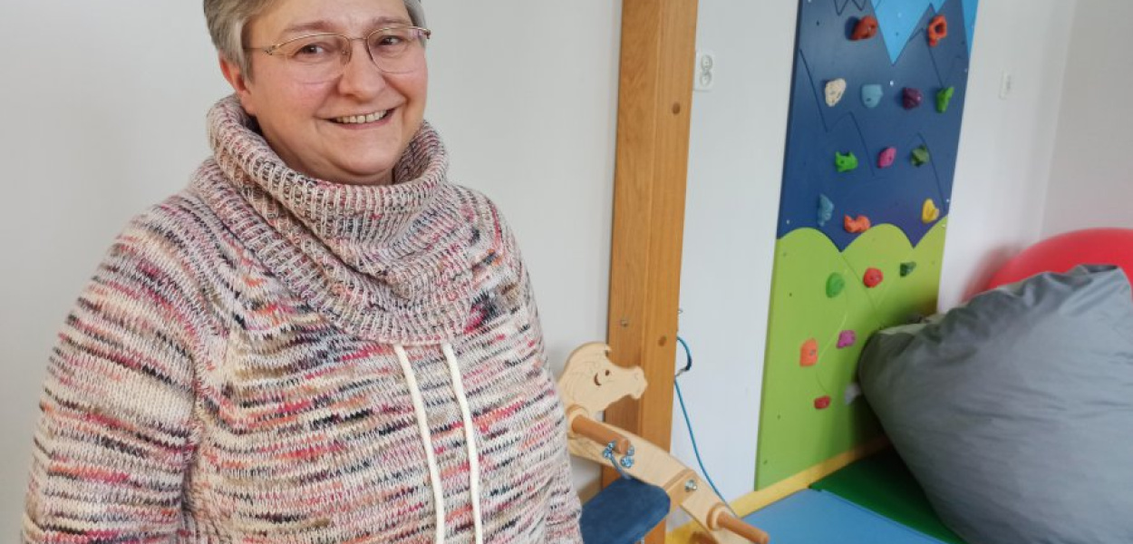 Jolanta Krzysiek, dyrektorka działającej od 2018 roku TSPS w Trzebini. Fot. NF