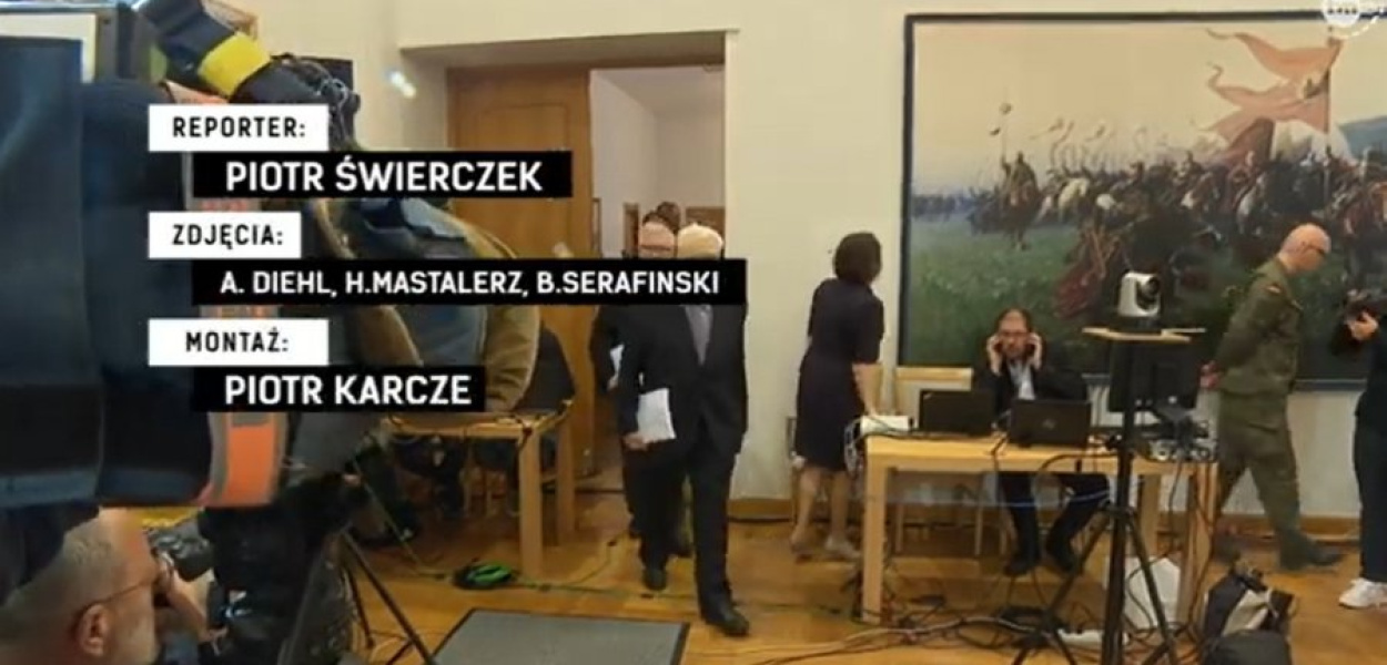&quot;Siła kłamstwa&quot; czołówka materiału Piotra Świerczka