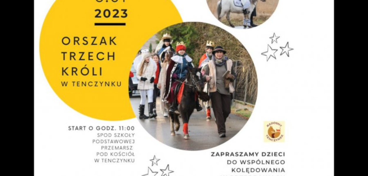 W piątek przez Tenczynek przejdzie Orszak Trzech Króli