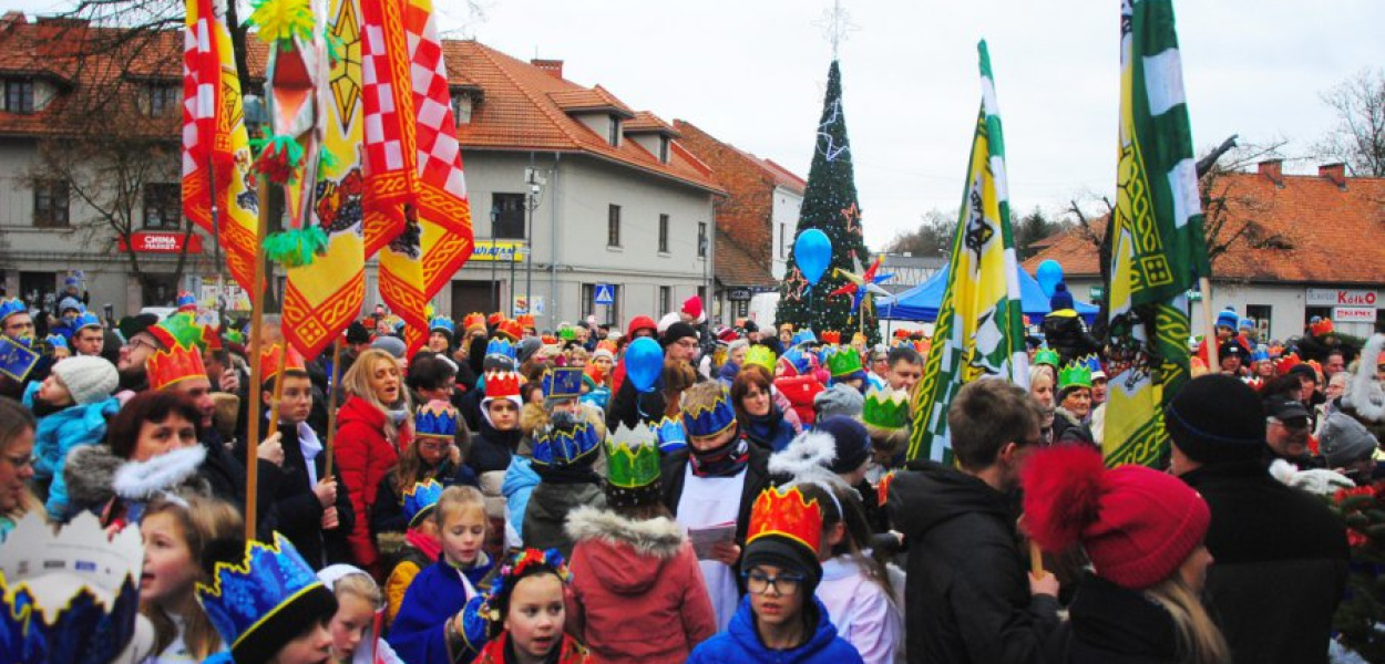 Podczas Hołdu Trzech Króli w Krzeszowicach. FOT. Kacper Ropka