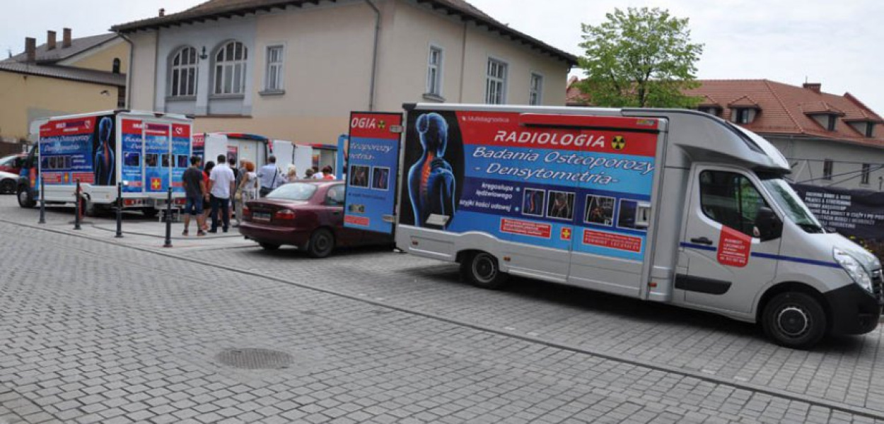 Badanie kości w Trzebini i Krzeszowicach 12 grudnia