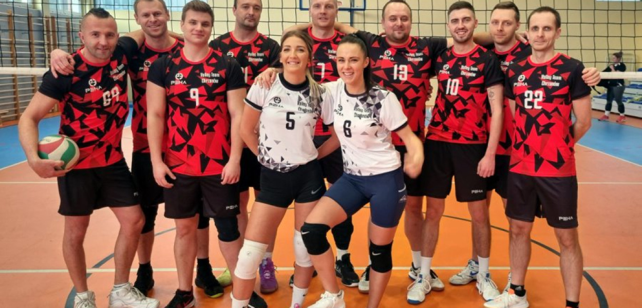 VOLLEY TEAM CHRZANÓW. Fot. Udostępnione przez Mariusza Brzózkę